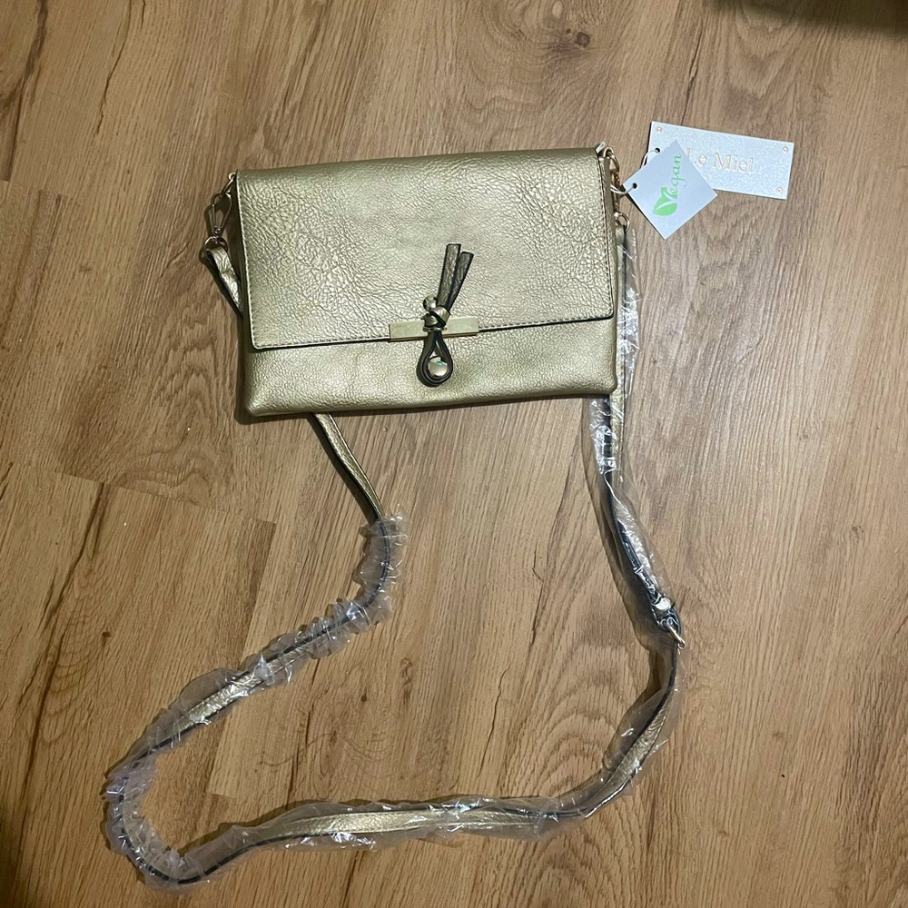 Le Miel gold purse